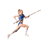 Pole Vault Spirit Sticker by Gill Athletics