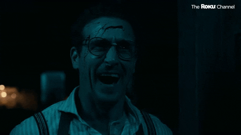 James Ransone GIF by The Roku Channel