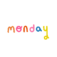 Days Of The Week Day Sticker by Charley