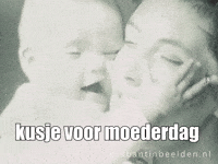 Mothers Day Kiss GIF by BrabantinBeelden