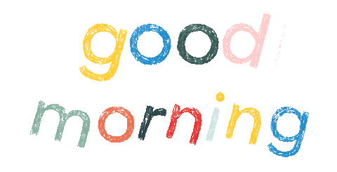 Good Morning Sticker