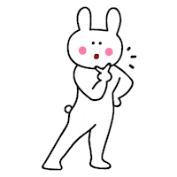 うさぎ Sticker