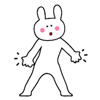 うさぎ Sticker