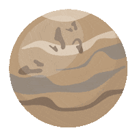 Space Astrology Sticker by Marcela Illustrates