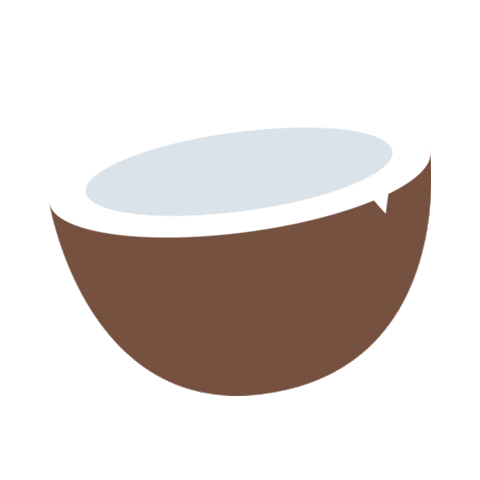 Coconut Sticker