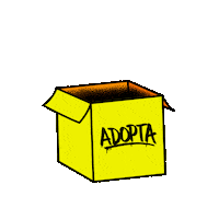 Cat Adopt Sticker by @gallegoseba