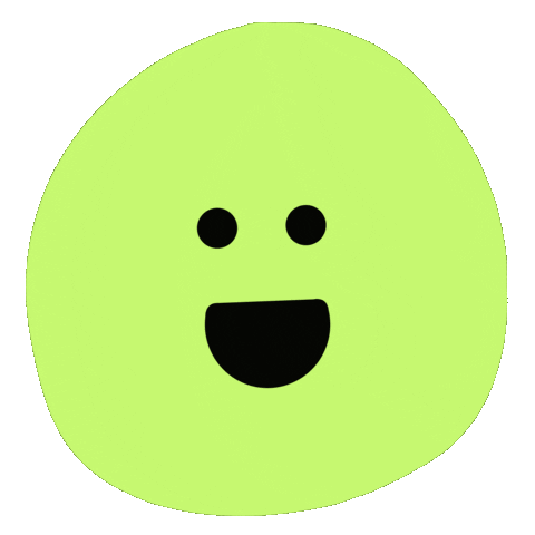 wescribbles happy smile laugh face Sticker