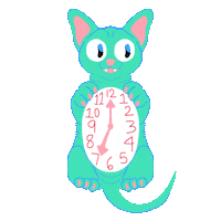 Tik Tok Cat Sticker