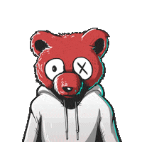 How It Feels To Be Lost Teddy Bear Sticker by Sleeping With Sirens