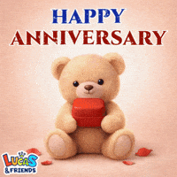 Happy Anniversary Work GIF by Lucas and Friends by RV AppStudios