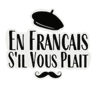 France Moustache Sticker