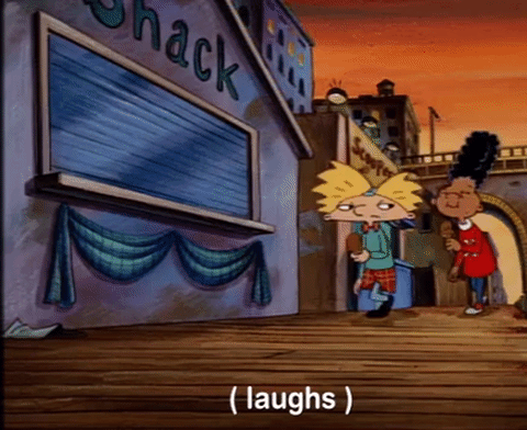hey arnold nicksplat GIF