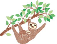 MariaNilaStockholm sloth marianila savethesloth Sticker