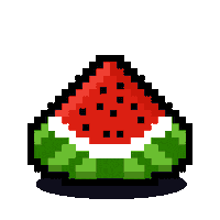 Jump Pixel Art Sticker