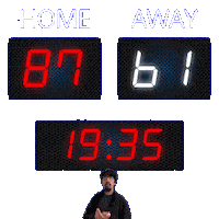61 Away Sticker