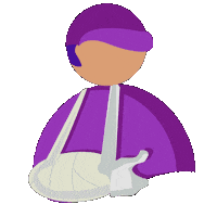 LeagueX cricket injured bowler batsmen Sticker