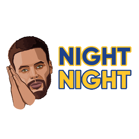 Good Night Basketball Sticker by SportsManias