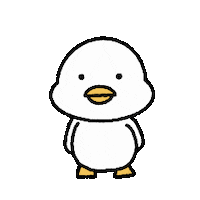 Yomi0108 wow 오리 놀람 yomi Sticker