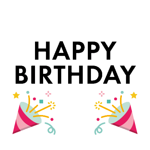 Happy Birthday Party Sticker by Podstars