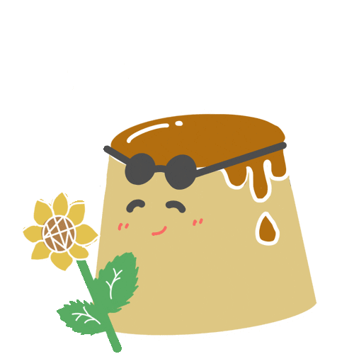 ぷりん Sticker