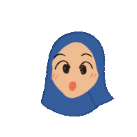 FathiyyaNisa what blue thinking inspiration Sticker