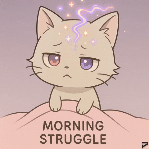 Sleepy Waking Up GIF by Persona