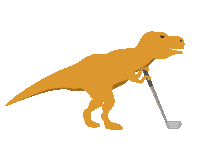 DinoExperiencePark dep dinopark dino experience park dino golf Sticker