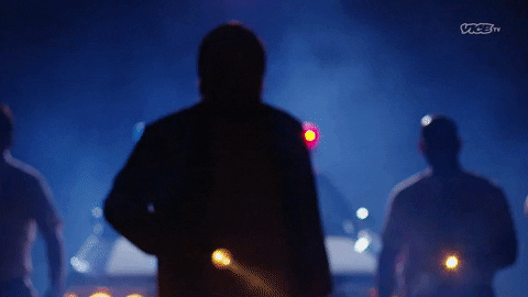 Searching Thin Blue Line GIF by DARK SIDE OF THE RING