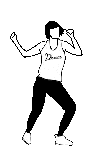 Dance Jazzercise Sticker