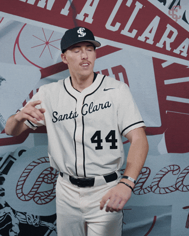 Bronco Baseball GIF by Santa Clara Broncos
