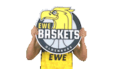 Ewe Baskets Basketball Sticker by EWE Baskets Oldenburg