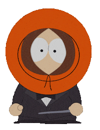 Kenny Mccormick Thank You Sticker by South Park