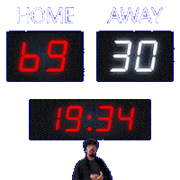 30 Away Sticker