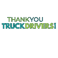Truck Drivers Thank You Sticker by Reliance Partners