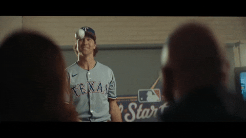Texas Rangers Sport GIF by MLB