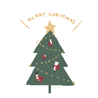 Glow Merry Christmas Sticker by DR's Secret Official