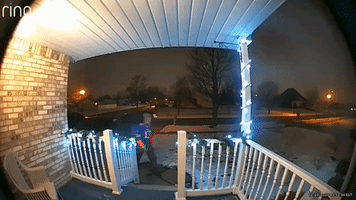 Buffalo Bills Fan Celebrates for Doorbell Camera After Team Clinches Division