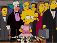 happy lisa simpson GIF