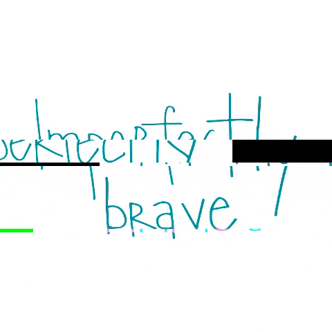 imperfectlybrave giphygifmaker brave bravery imperfect GIF