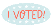 Stronger Together Vote Sticker