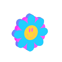 Flower Smile Sticker by Zalando Lounge