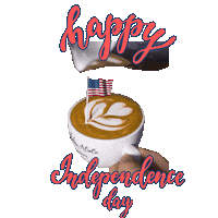 american flag usa Sticker by Dritan Alsela Coffee