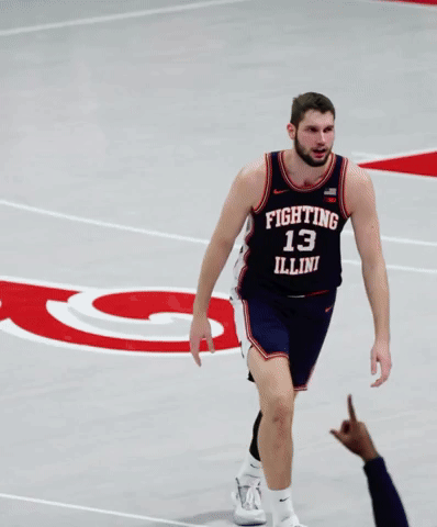 RabidDawgClassic chest bump illini tomislav big t GIF