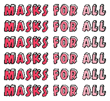 Mask Stay Safe Sticker