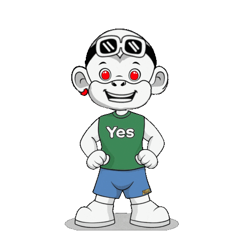 Yep Yes Sticker by Zhot