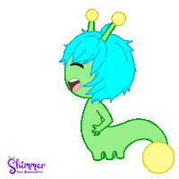 Ha Ha Lol Sticker by ShimmertheGlowworm