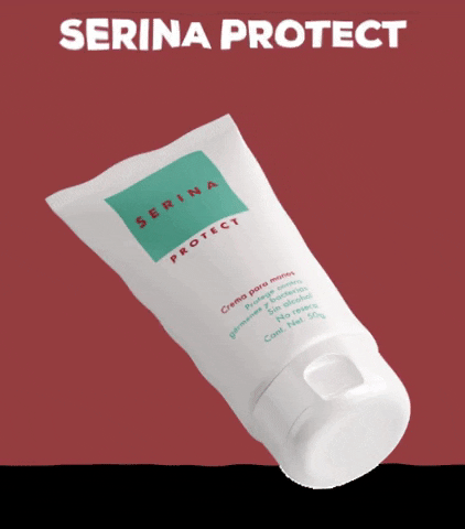 SerinaCosmetics giphygifmaker cream crema antibacterial GIF