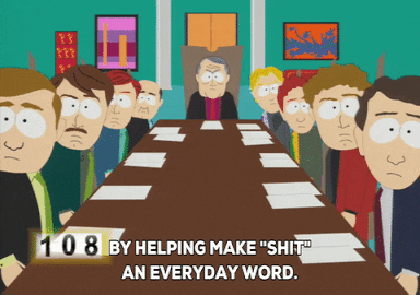 office staring GIF by South Park 