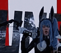 Model Cosplay GIF
