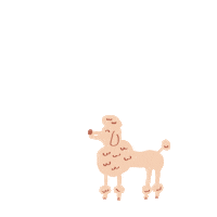 Dog Sticker by Wüfers